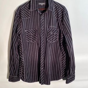 Britches - Mens long sleeve, button down shirt. Size XL